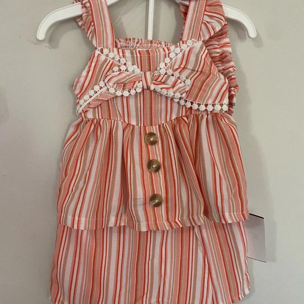 NWT Little Lass Outfit and Headband - Picture 3 of 7